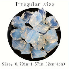 Opalite Stones Crystals 4oz Houseplant Fish Tank Decor Home Decor