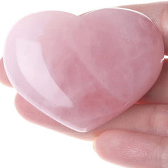 1pc Amethyst Heart Gemstone Reiki Quartz Crystal
