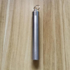 6 Pcs Stainless Steel Toothpick Set with Storage Tube