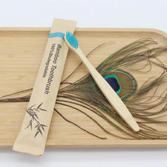 20pcs Bamboo Biodegradable Toothbrush Soft Bristles Deep Cleaning Oral Care