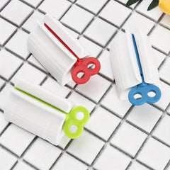 3pcs Toothpaste Squeezer Manual Toothpaste Clip for Bathroom