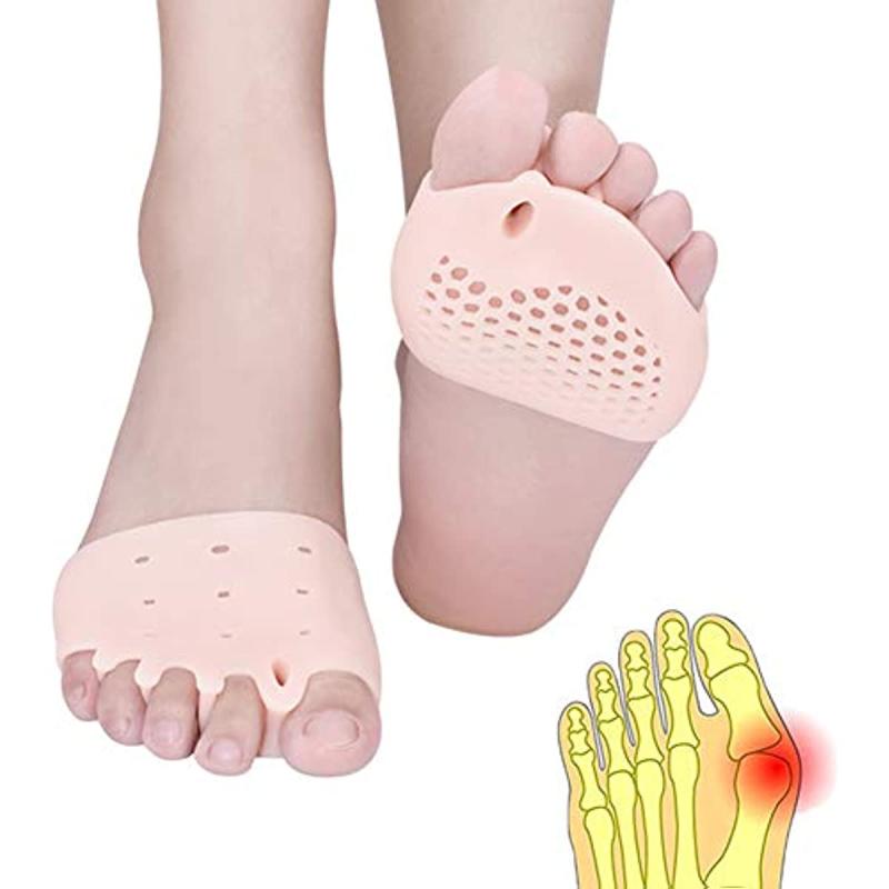 Gel Metatarsal Toe Separator Soft Forefoot Pads
