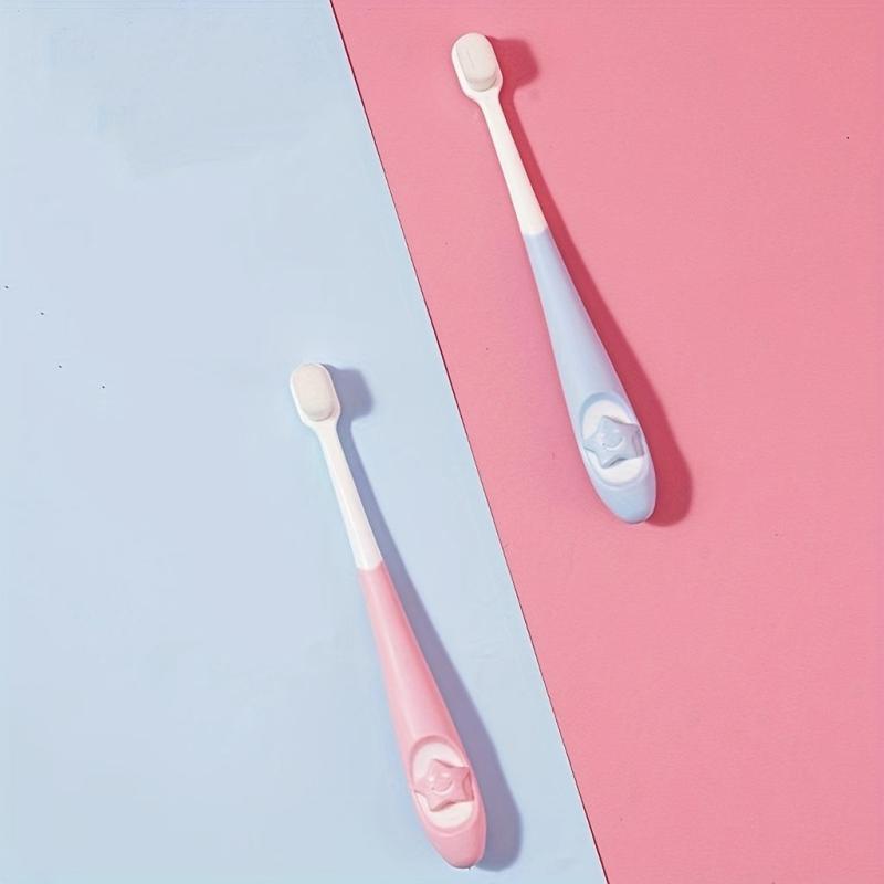 4pcs Cartoon Star Toothbrushes Extra Soft Bristles
