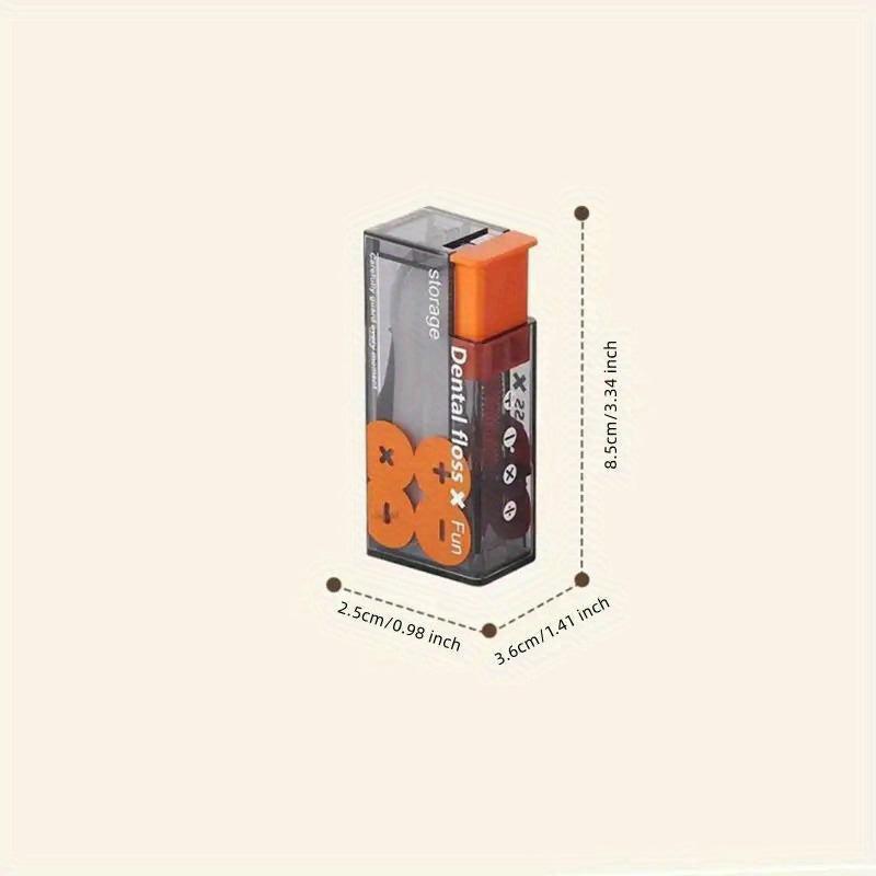 Automatic Floss Picks Dispenser Box with Dental Floss, Hygienic Tool