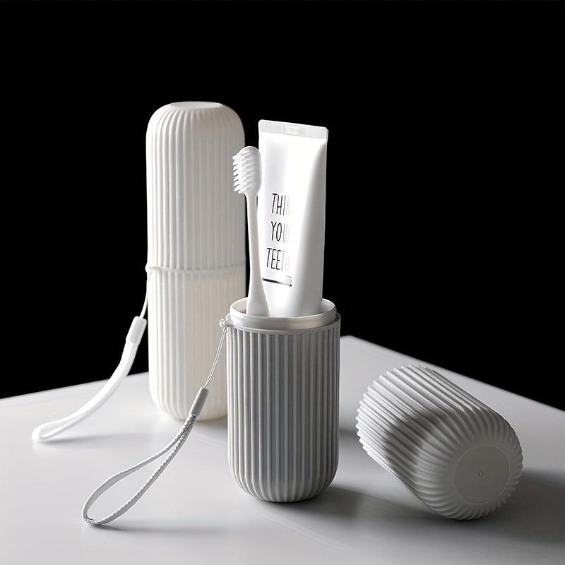 Portable Toothbrush Storage Box & Gargle Cup