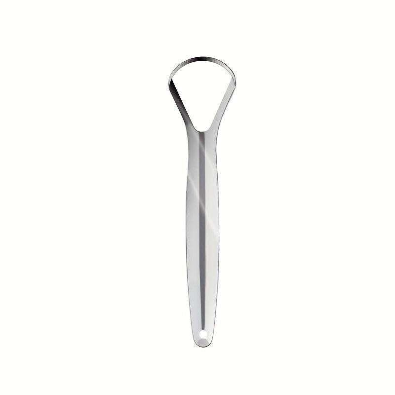 Stainless Steel Tongue Scraper for Oral Care, Reduce Bad Breath, Adults