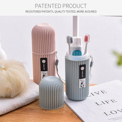 Portable Toothpaste Toothbrush Case Travel Storage Box