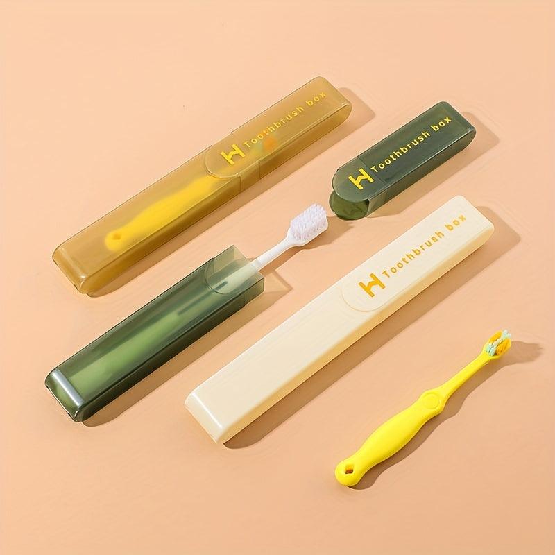Toothbrush Storage Case Portable Travel Holder Camping Home School Business