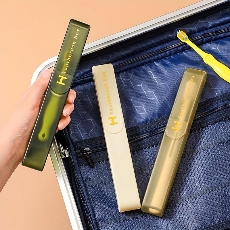 Toothbrush Storage Case Portable Travel Holder Camping Home School Business