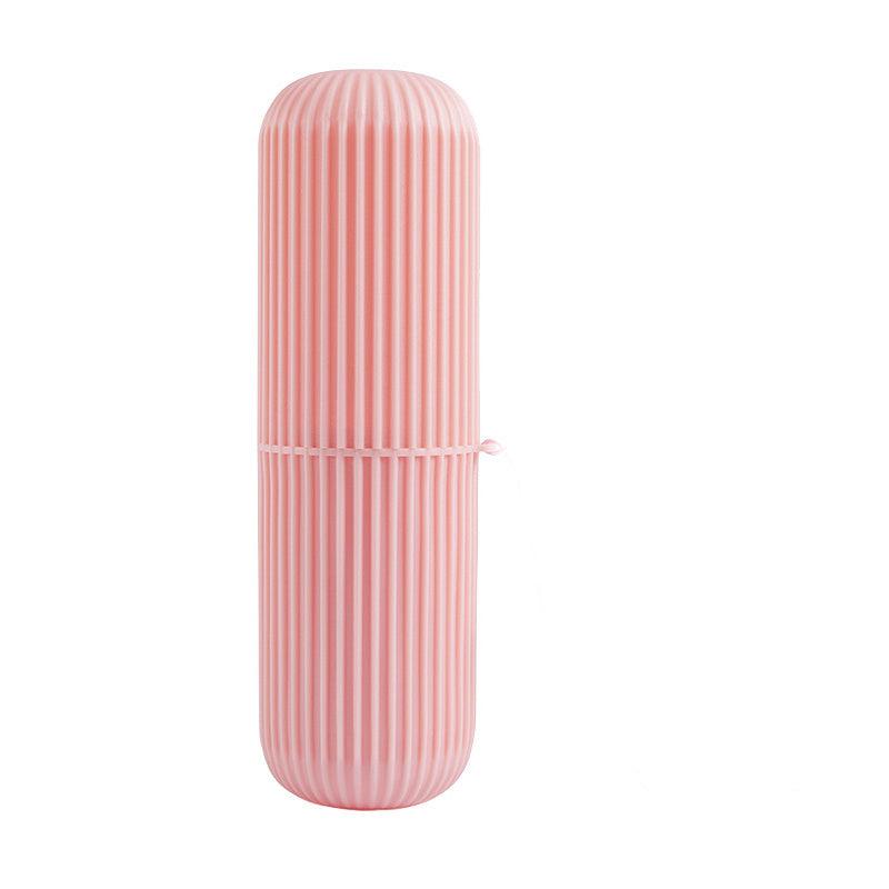 Portable Couple Toothbrush Box & Mouthwash Cup for Travel