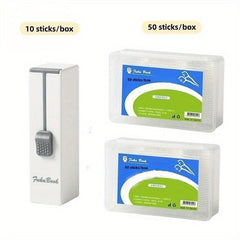 Dental Floss Picks Storage Box Portable Dispenser Flossers