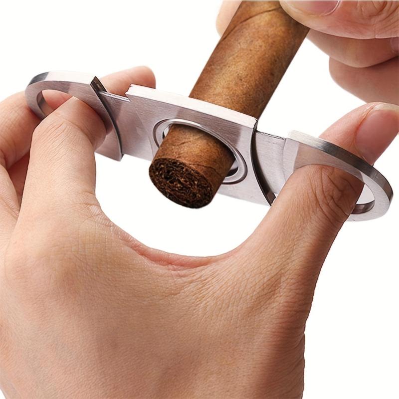 Stainless Steel Cigar Cutter Smoking Accessory