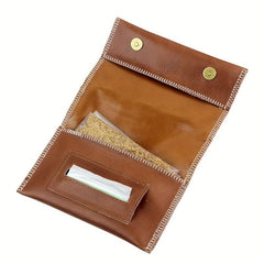 Hand Rolled Tobacco Bag Leather Tobacco Bag Portable Smoking Tool Storage Bag