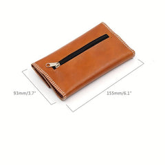 Hand Rolled Tobacco Bag Leather Tobacco Bag Portable Smoking Tool Storage Bag