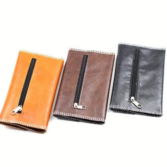 Hand Rolled Tobacco Bag Leather Tobacco Bag Portable Smoking Tool Storage Bag