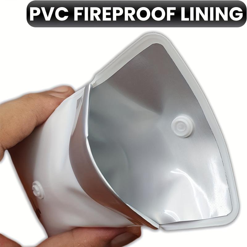 Fireproof Pocket Ashtray Pouch Smell Proof Portable Ashtray