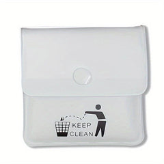 Fireproof Pocket Ashtray Pouch Smell Proof Portable Ashtray
