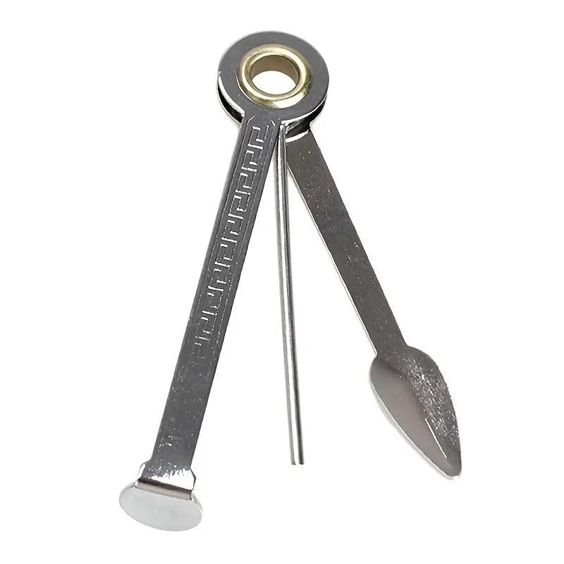 3-in-1 Metal Tobacco Pipe Cleaning Tool