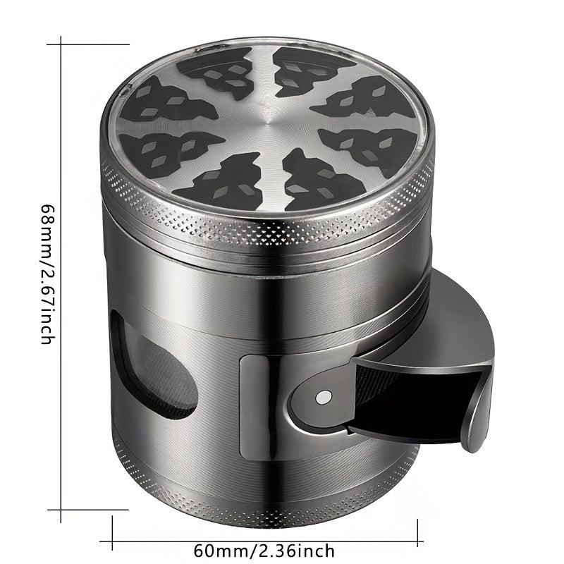 60mm Skylight Lightning Bolt Grinder 4-Layer Grinding Machine