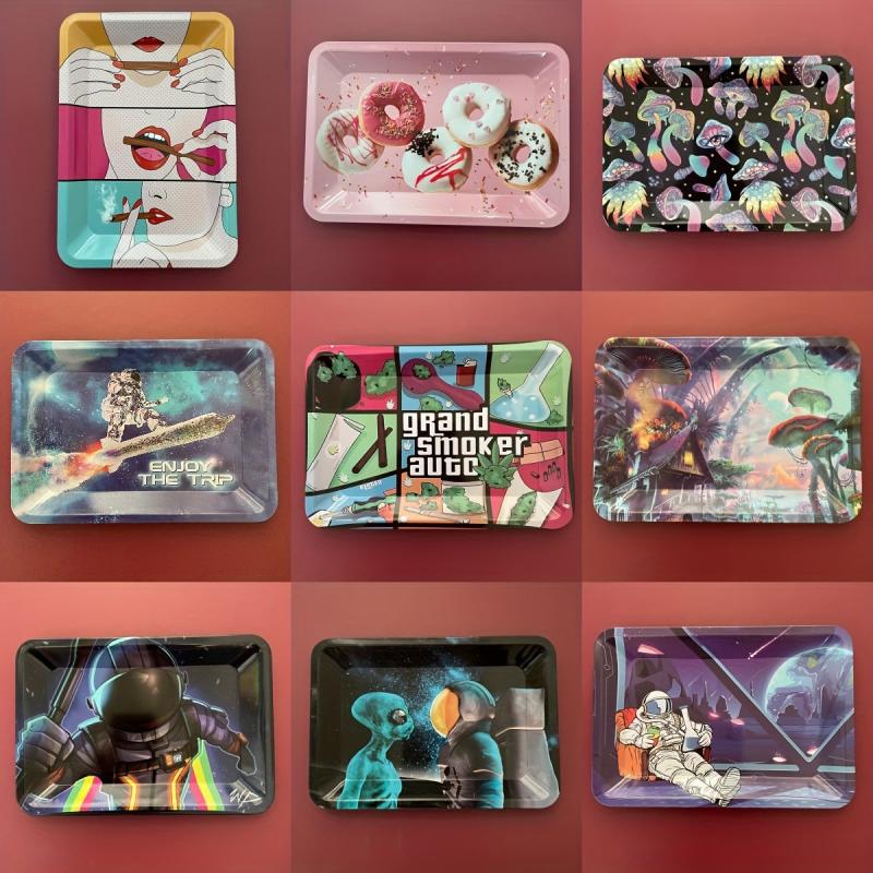 Metal Rolling Tray Smoking Accessory 17 X 12