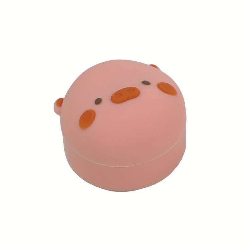 3pcs Pig Silicone Mini Storage Box Cream Spice Container