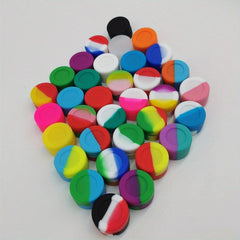 10pc Silicone Wax Containers 3ml Non Stick Storage Tank Bottle Smoking Accessori