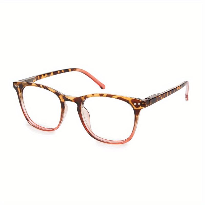 Vintage Reading Glasses Spring Hinge Ultra Clear Vision Bright Finish