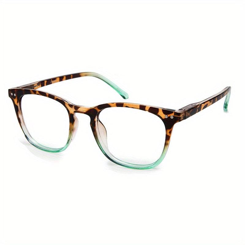 Vintage Reading Glasses Spring Hinge Ultra Clear Vision Bright Finish