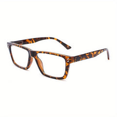Light Blocking Reading Glasses Square Frame Computer Readers
