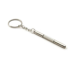 1pc Glasses Repair Tools Screwdriver Eyeglass Keychain 3 In 1 Repair Kit Tools
