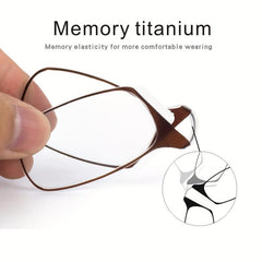 Keychain Nose Clip Glasses Mini Portable Magnifier 1.0-3.0 Diopter Men Women