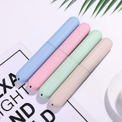 4pcs Portable Travel Toothbrush Storage Container Box