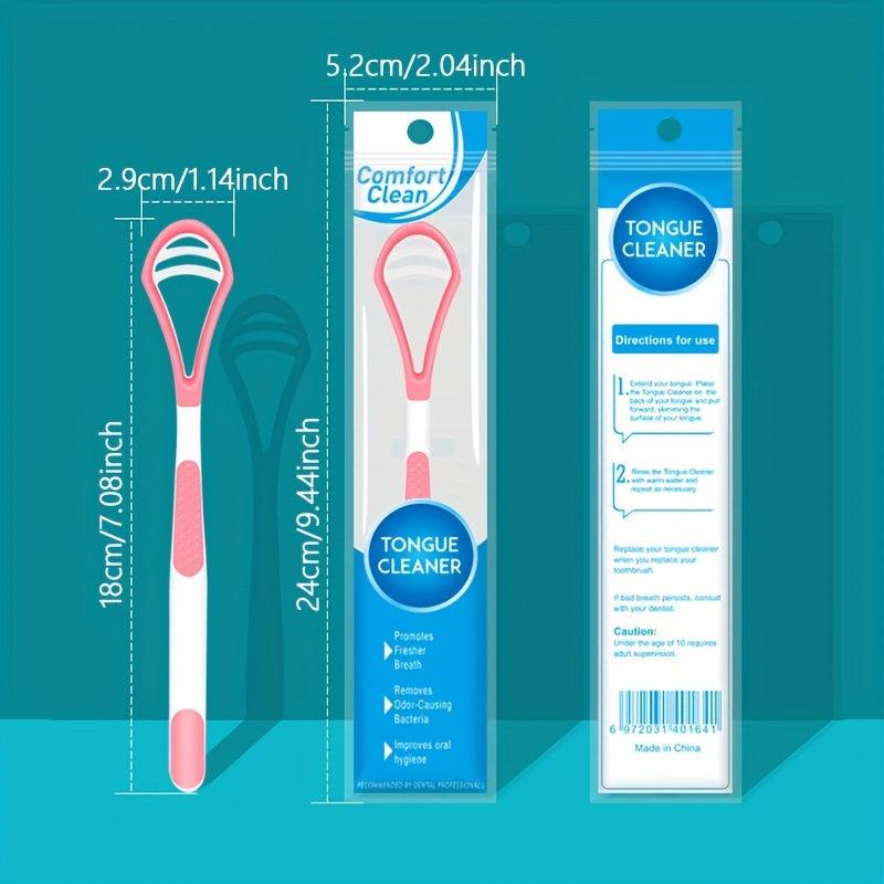 Silicone Tongue Scraper for Oral Care Reduce Bad Breath