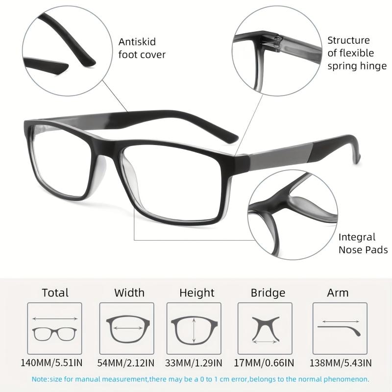 Light Blocking Eye Reading Glasses for Women Men