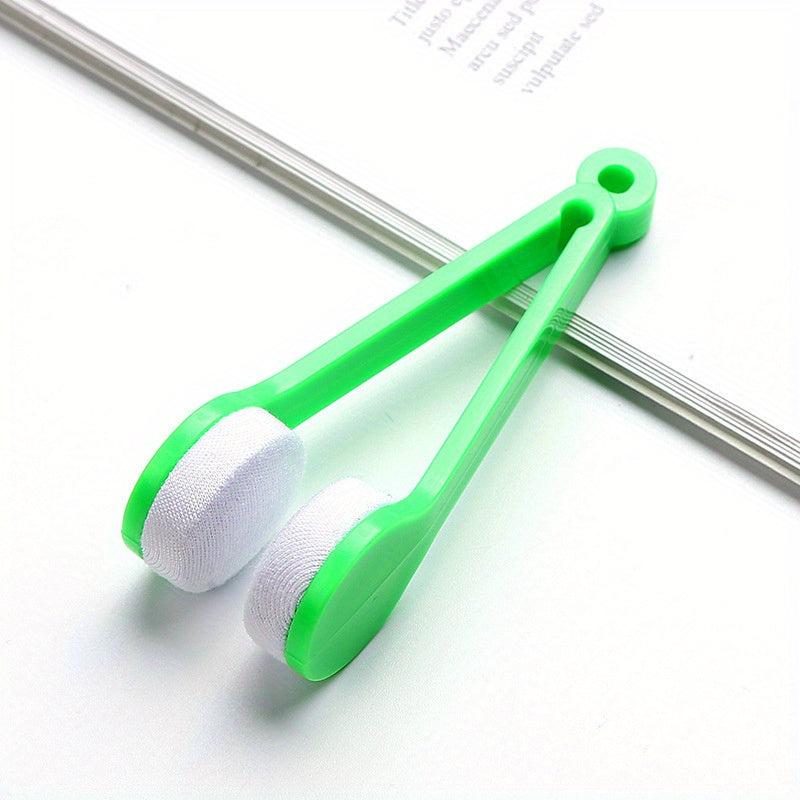 Mini Sunglasses Eyeglass Microfiber Cleaner Soft Brush