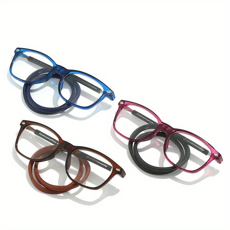 Adjustable Temples Magnet Folding Presbyopia Glasses