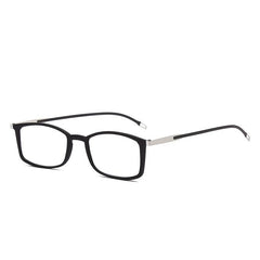 Metal Frame Reading Glasses with Case Sticker - Unisex Men Women