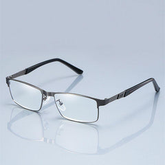 Metal Frame Light Blocking Spring Hinges Reading Glasses