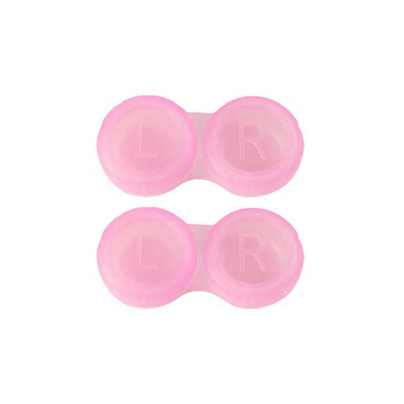 4pcs Colorful Lens Case Bulk Eye Lense Box Holder Container Soak Storage