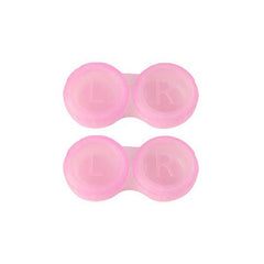 4pcs Colorful Lens Case Bulk Eye Lense Box Holder Container Soak Storage