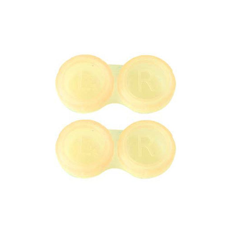 4pcs Colorful Lens Case Bulk Eye Lense Box Holder Container Soak Storage