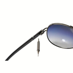 3-in-1 Glasses Watch Screwdriver Keychain