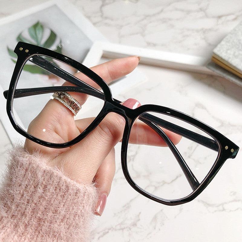 Anti Light Glasses Square Frame for E Sports & Office Workers
