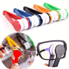 10pcs Portable Eyeglasses Cleaner Double Sided Wipe Cleaner Eyeglasses Cleaning