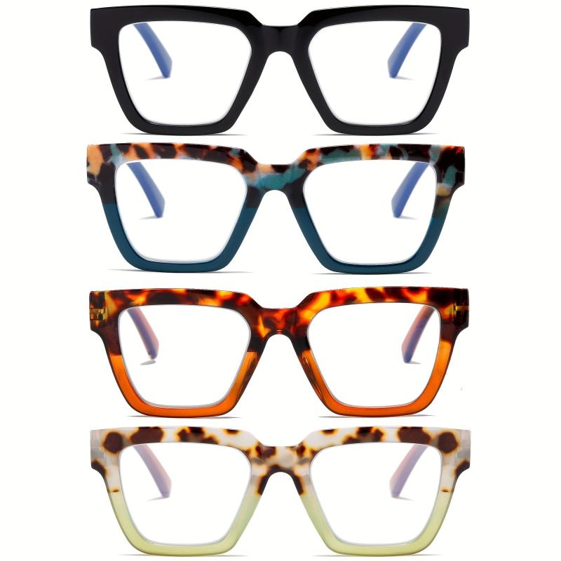 Stylish Oprah Style Women's Reading Glasses 4 Pack - Tortoiseshell