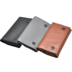 PU Leather Tobacco Pouch Bag Cigarette Rolling Pipe Case Wallet Zipper