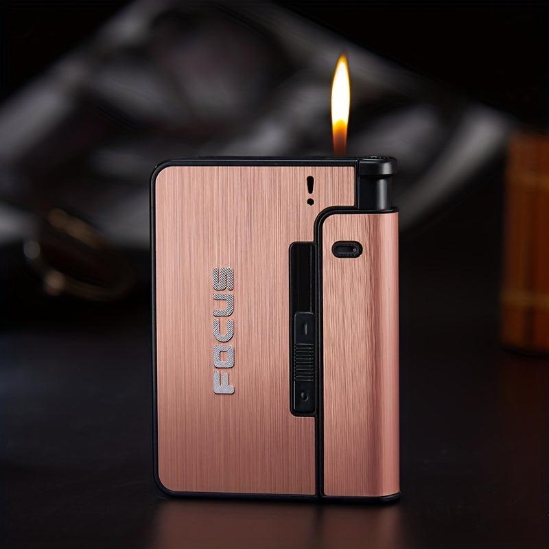 Pressure Resistant Storage Case With Replaceable Lighter