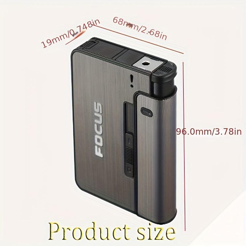 Pressure Resistant Storage Case With Replaceable Lighter