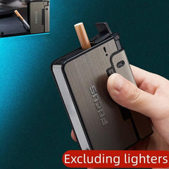 Pressure Resistant Storage Case With Replaceable Lighter