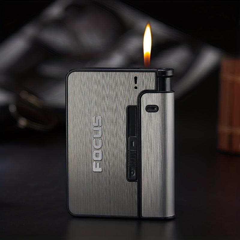 Pressure Resistant Storage Case With Replaceable Lighter